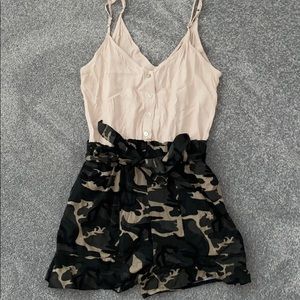 Camo romper